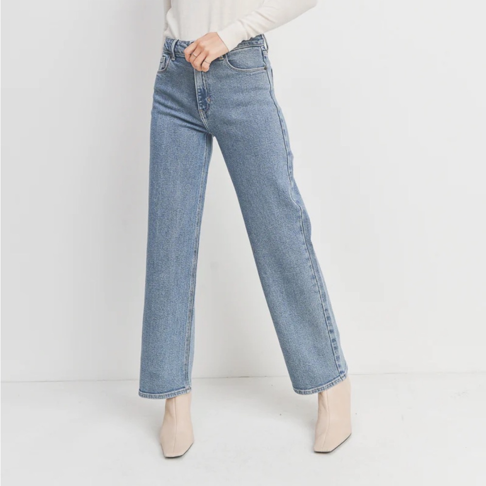 Just Black Uncut Straight Jeans Size 24